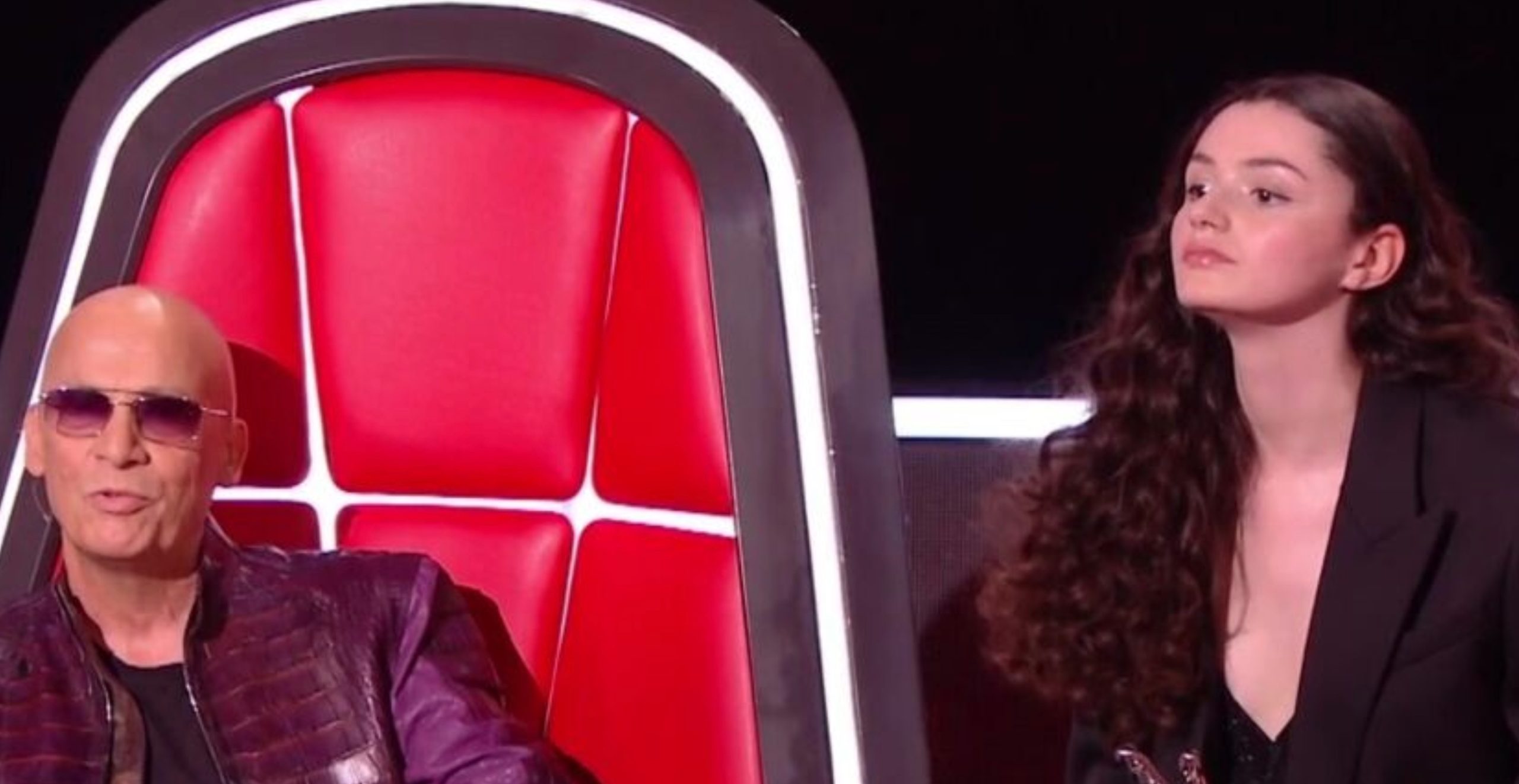 Florent Pagny et Nour de The Voice