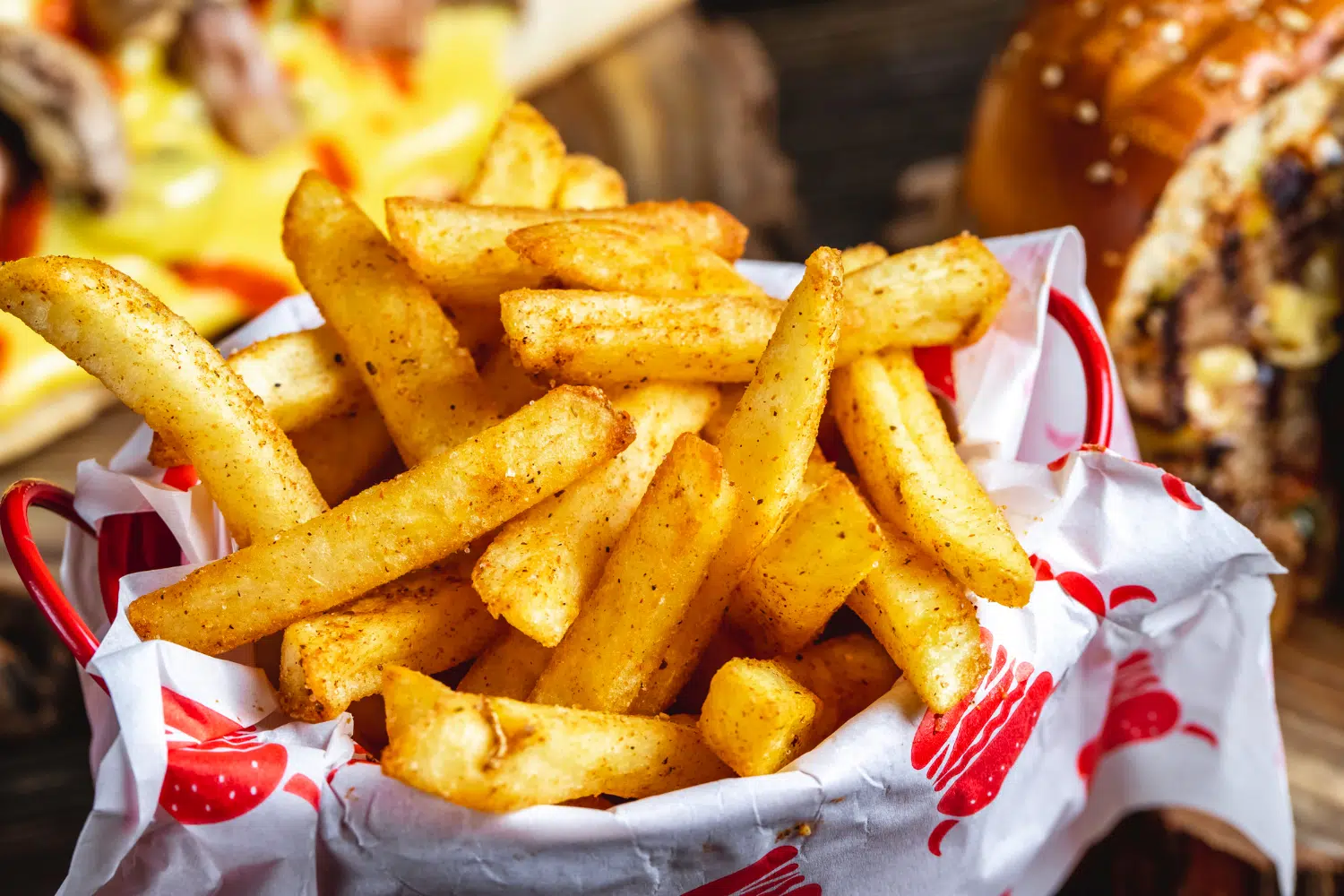 Des frites maison appetissantes