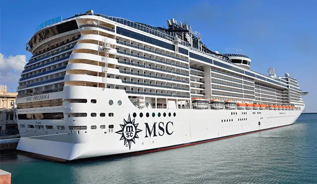 Croisière avec MSC