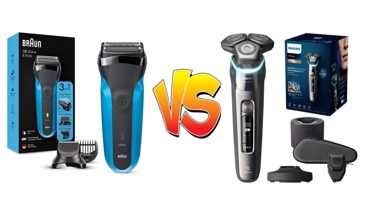 Philips VS Braun