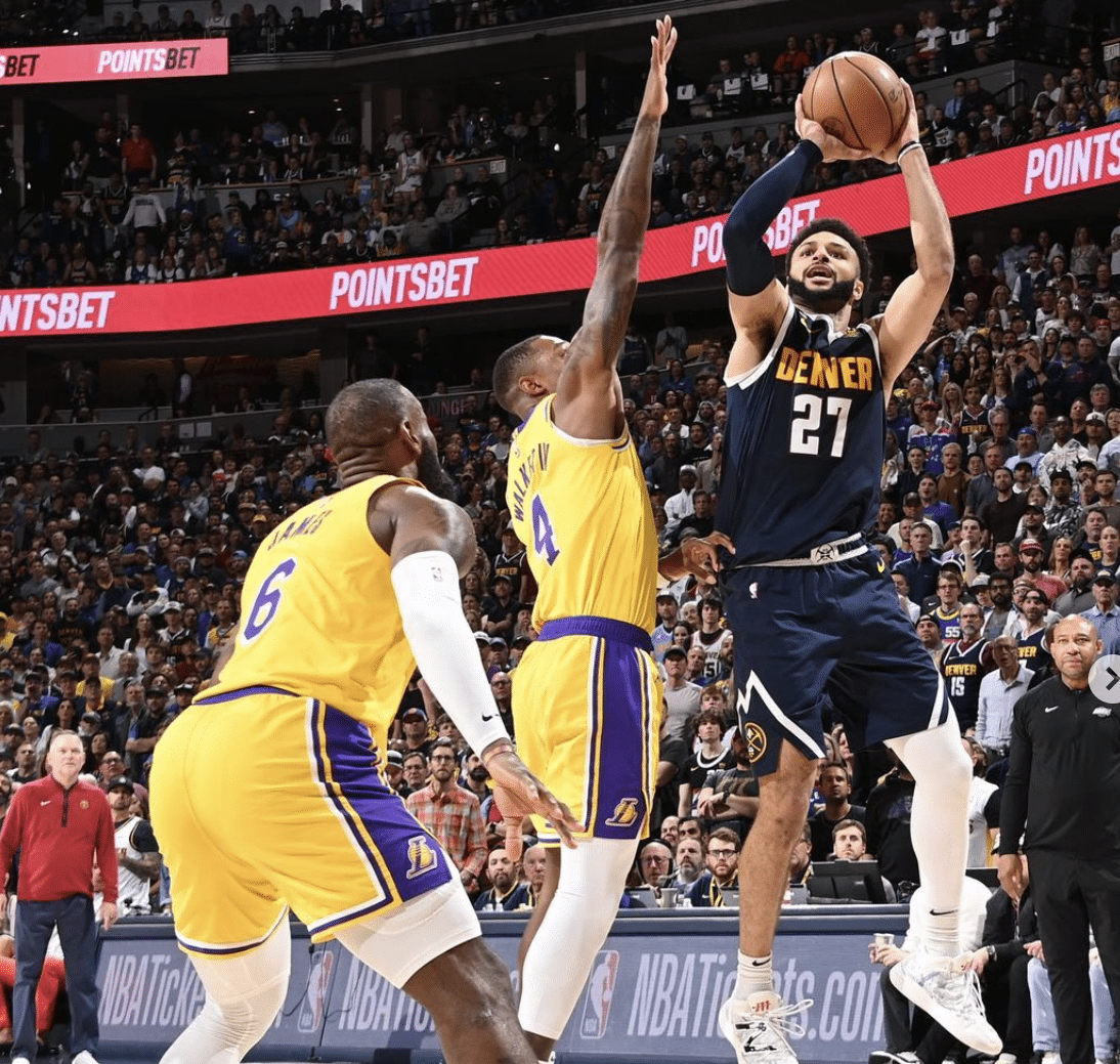 lakers beat denver