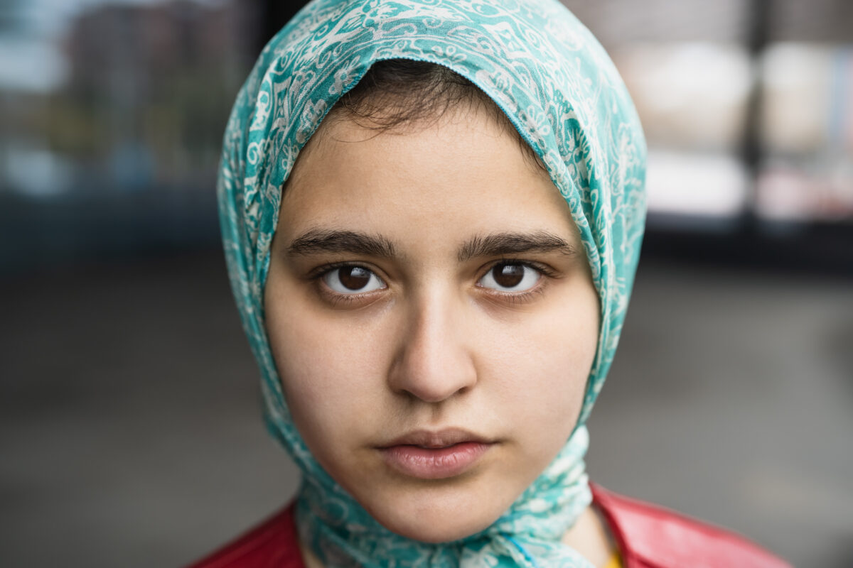 Une fille musulman