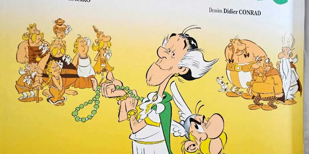 Un gourou de la "pensée positive", inspiré par BHL et Paulo Coelho, devient le nouveau méchant d'Astérix.