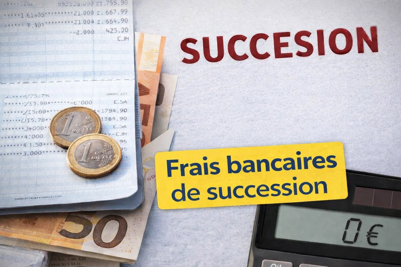 Frais bancaires de succession : le plafond 2026 et les cas où la banque doit facturer zéro