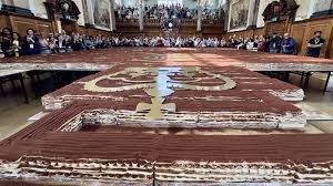 Le plus grand tiramisu du monde mesure 440,58 mètres – Record battu à Londres par près de 100 pâtissiers