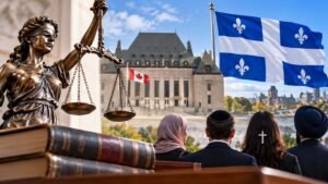 En attendant les juges : la Cour suprême plane sur la laïcité québécoise